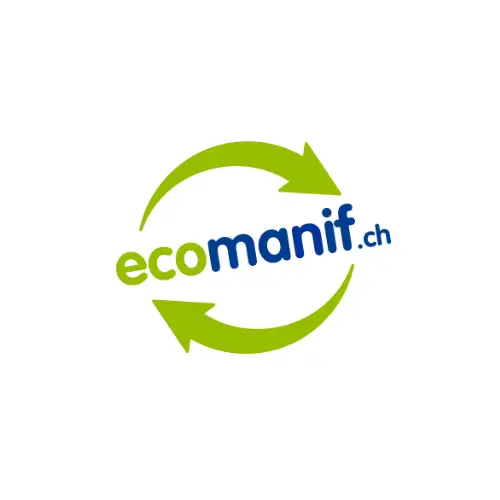 Logo Ecomanif, client accompagné par PRIMAO
